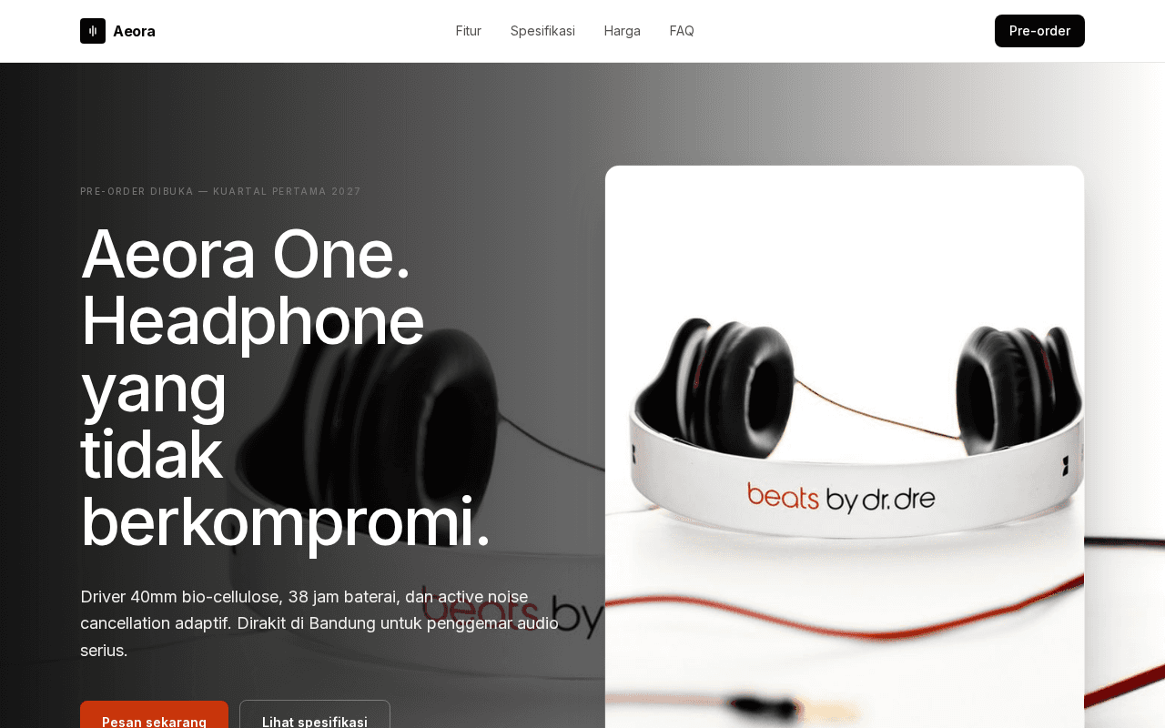 Product Launch template preview